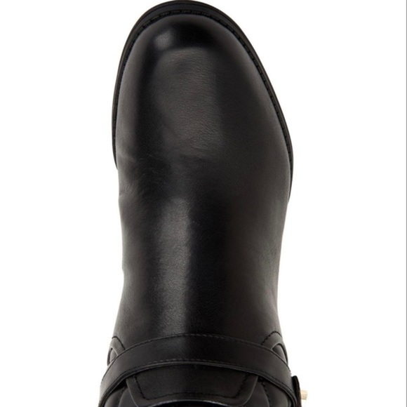 New Charter Club Faux Leather Harness Riding Boots - Picture 4 of 4